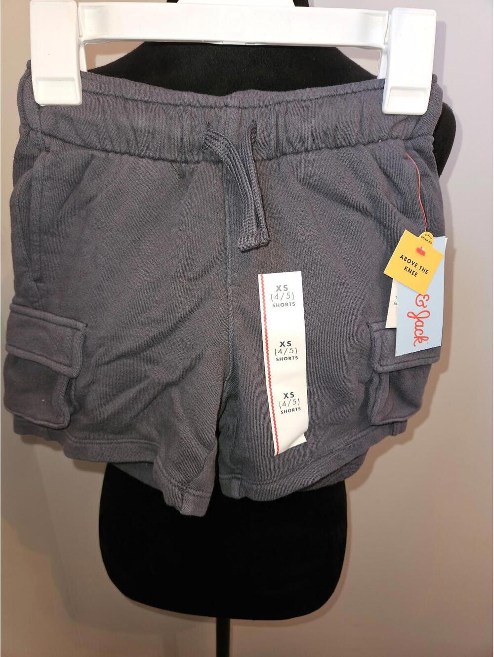 Boys Cat & Jack above the knee shorts - size XS (4-5) - BNWT